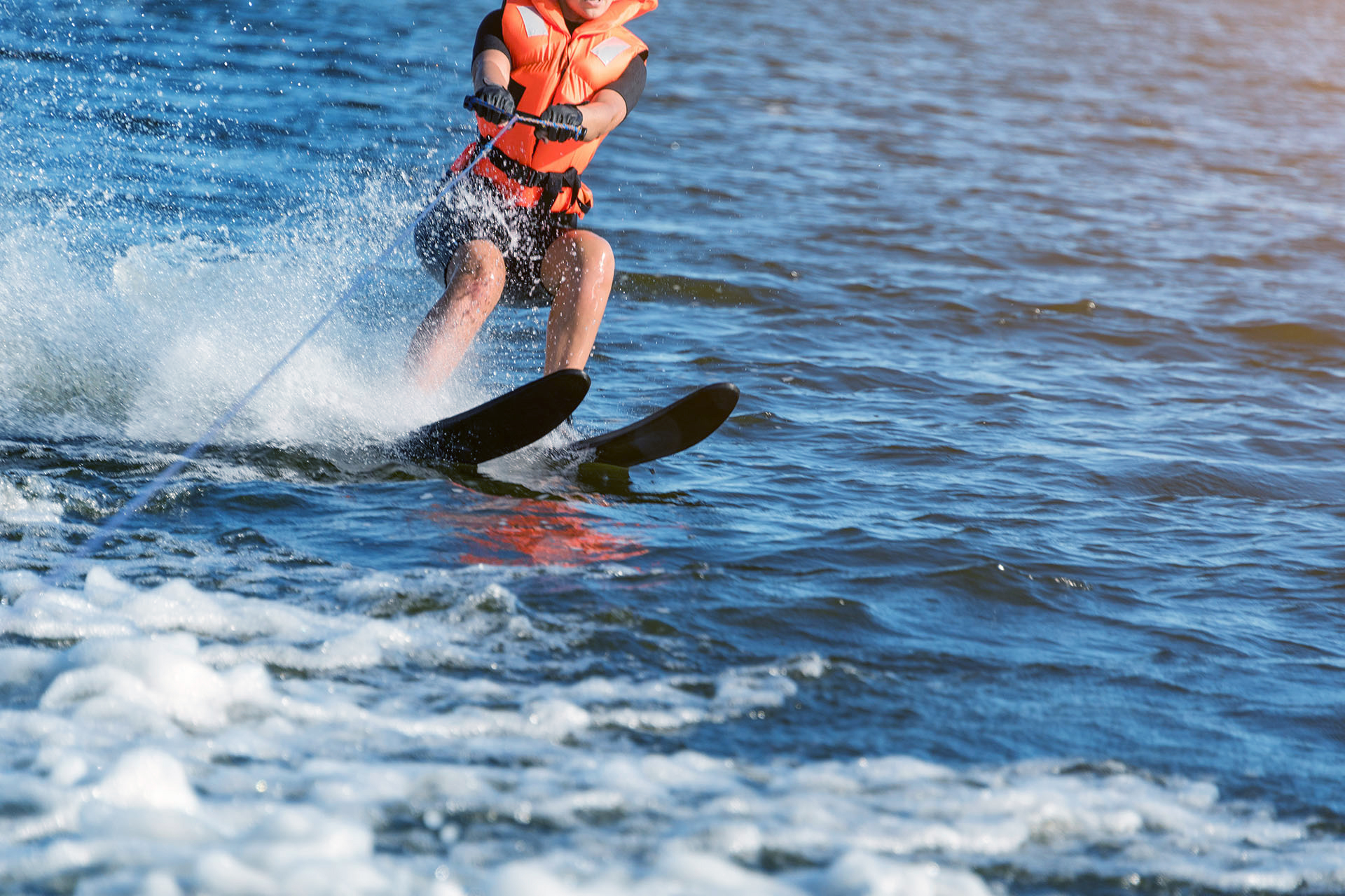 extreme water sports - water ski